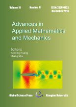 ADVANCES IN APPLIED MATHEMATICS AND MECHANICS