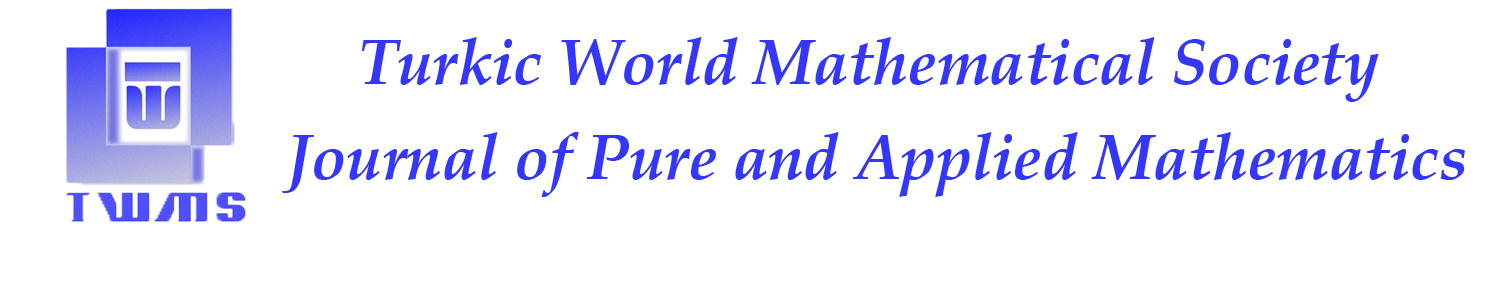 TWMS JOURNAL OF PURE AND APPLIED MATHEMATICS