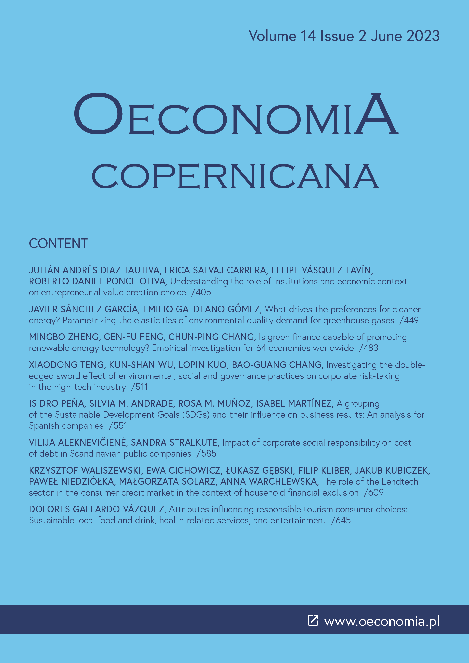 OECONOMIA COPERNICANA