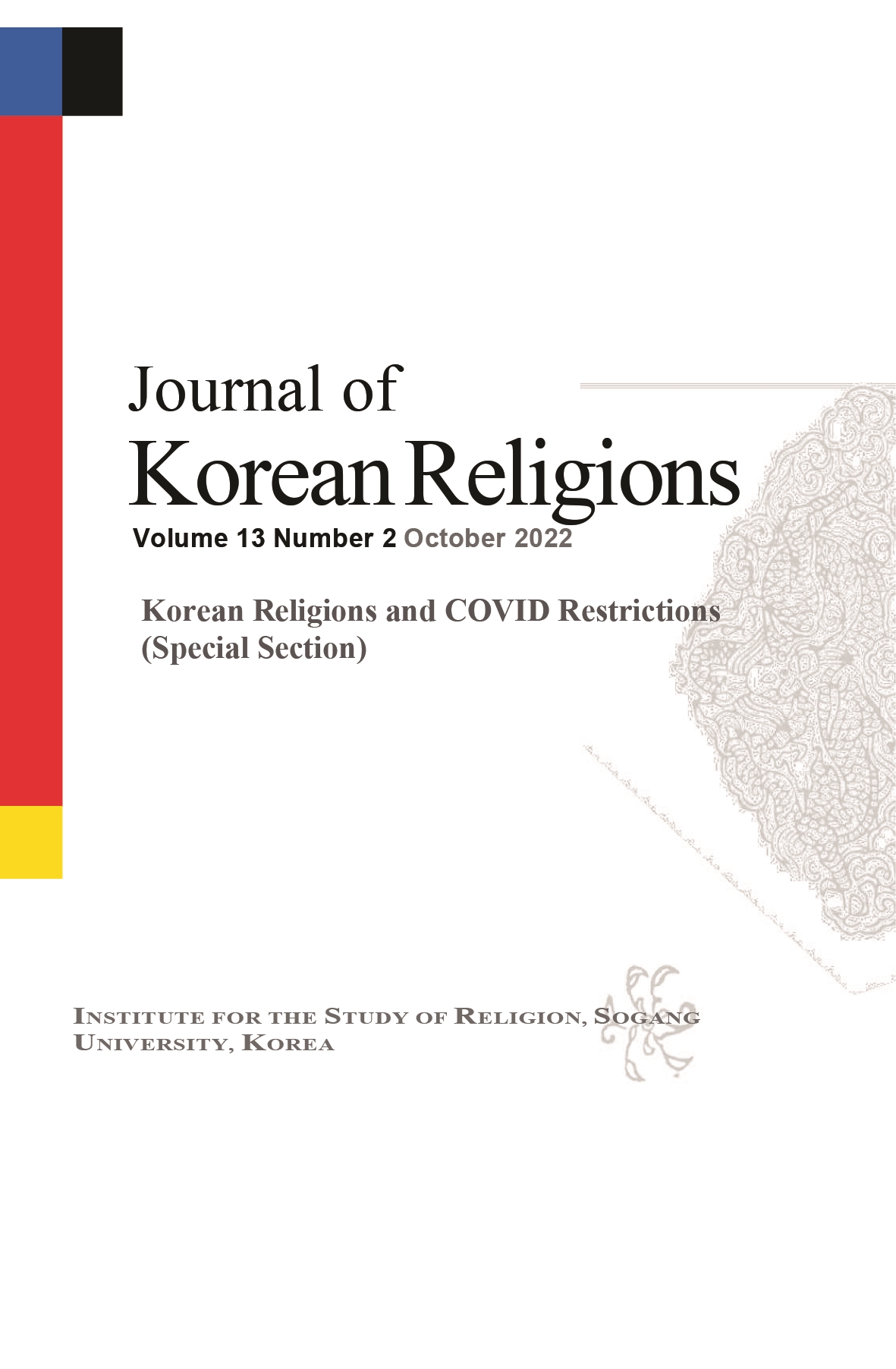 JOURNAL OF KOREAN RELIGIONS