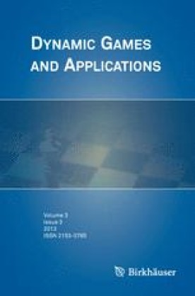 DYNAMIC GAMES AND APPLICATIONS