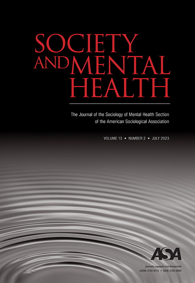 SOCIETY AND MENTAL HEALTH