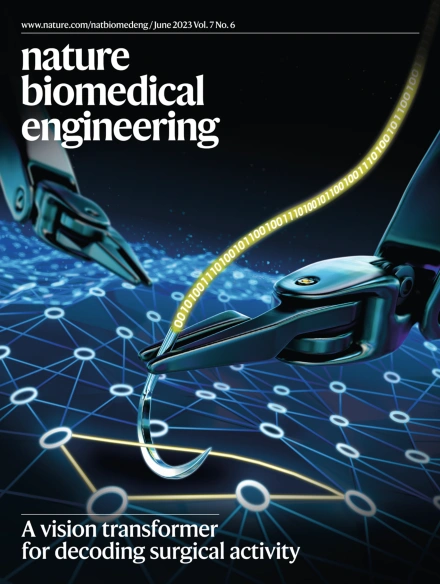 NATURE BIOMEDICAL ENGINEERING