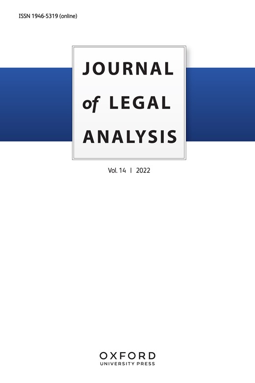 JOURNAL OF LEGAL ANALYSIS
