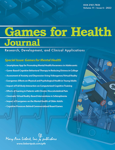 GAMES FOR HEALTH JOURNAL
