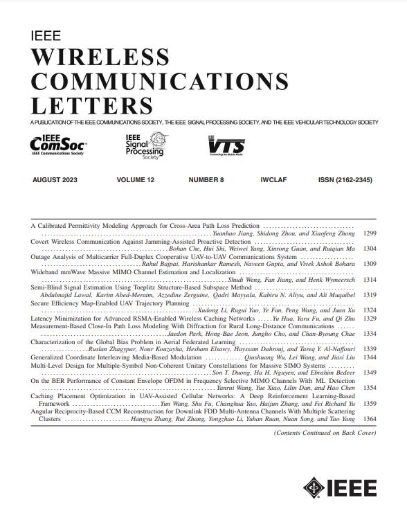 IEEE WIRELESS COMMUNICATIONS LETTERS