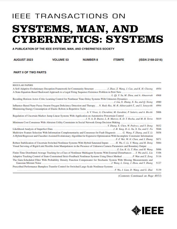IEEE TRANSACTIONS ON SYSTEMS MAN CYBERNETICS-SYSTEMS