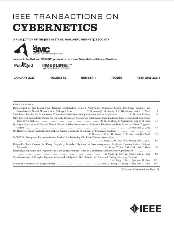 IEEE TRANSACTIONS ON CYBERNETICS