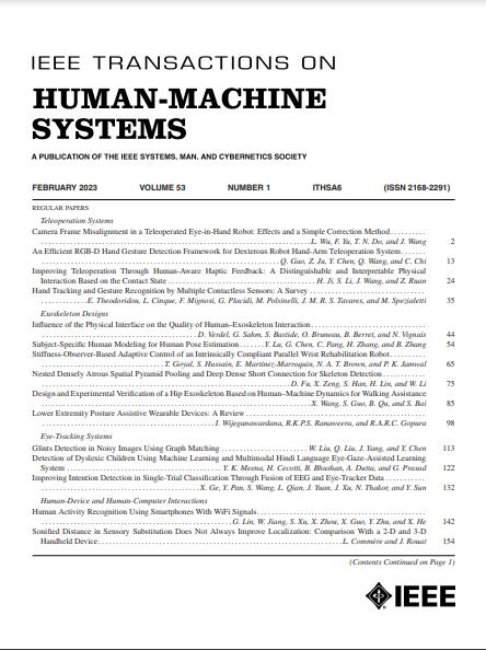 IEEE Transactions on Human-Machine Systems