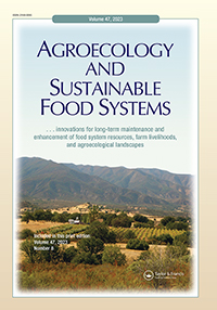 AGROECOLOGY AND SUSTAINABLE FOOD SYSTEMS