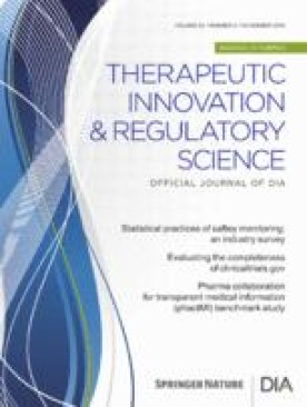 THERAPEUTIC INNOVATION & REGULATORY SCIENCE