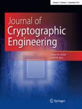 JOURNAL OF CRYPTOGRAPHIC ENGINEERING