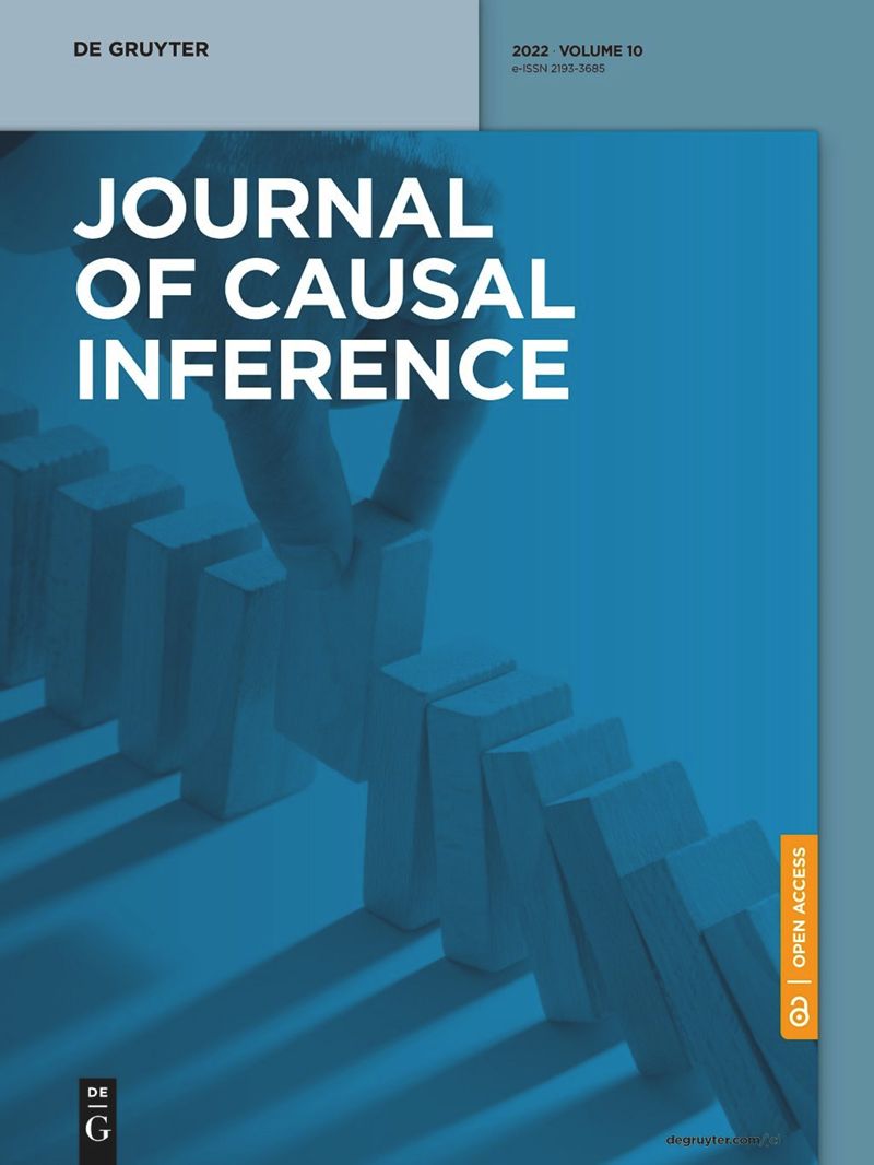 JOURNAL OF CAUSAL INFERENCE