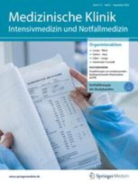 MEDIZINISCHE KLINIK-INTENSIVMEDIZIN UND NOTFALLMEDIZIN