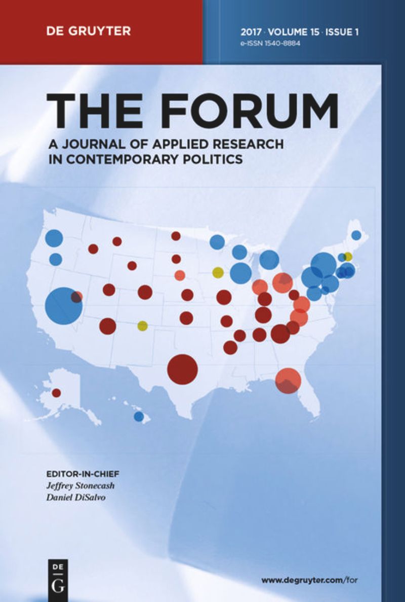 FORUM-A JOURNAL OF APPLIED RESEARCH IN CONTEMPORARY POLITICS