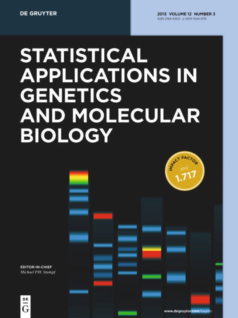 STATISTICAL APPLICATIONS IN GENETICS AND MOLECULAR BIOLOGY