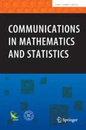 COMMUNICATIONS IN MATHEMATICS AND STATISTICS