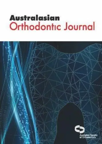 AUSTRALASIAN ORTHODONTIC JOURNAL