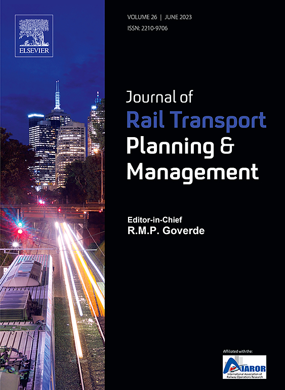 Journal of Rail Transport Planning and Management