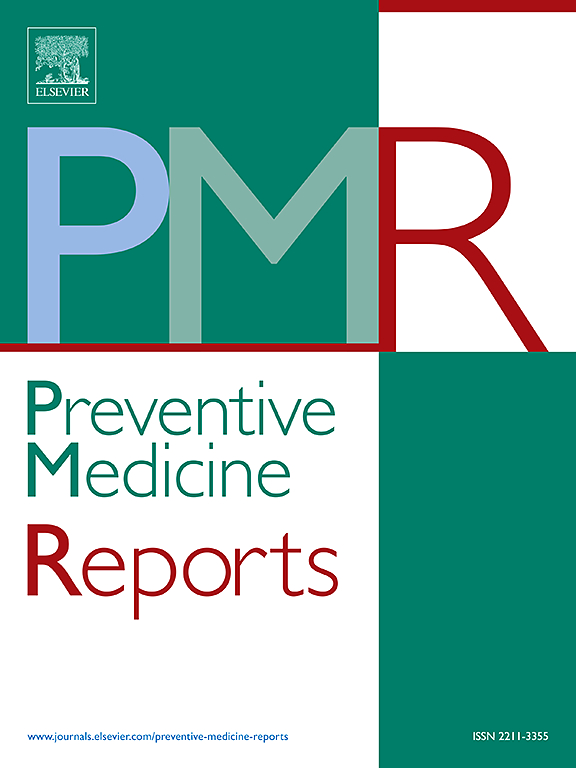 PREVENTIVE MEDICINE REPORTS