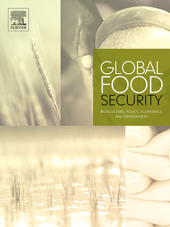 GLOBAL FOOD SECURITY-AGRICULTURE POLICY ECONOMICS AND ENVIRONMENT