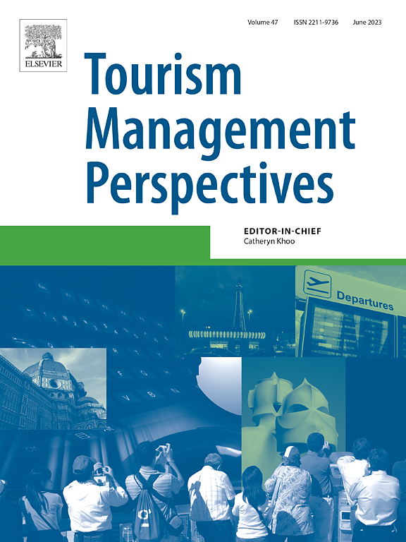 TOURISM MANAGEMENT PERSPECTIVES
