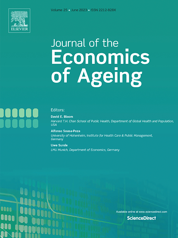 JOURNAL OF THE ECONOMICS OF AGEING