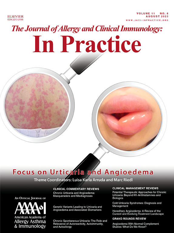 JOURNAL OF ALLERGY AND CLINICAL IMMUNOLOGY-IN PRACTICE
