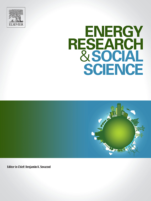 ENERGY RESEARCH & SOCIAL SCIENCE