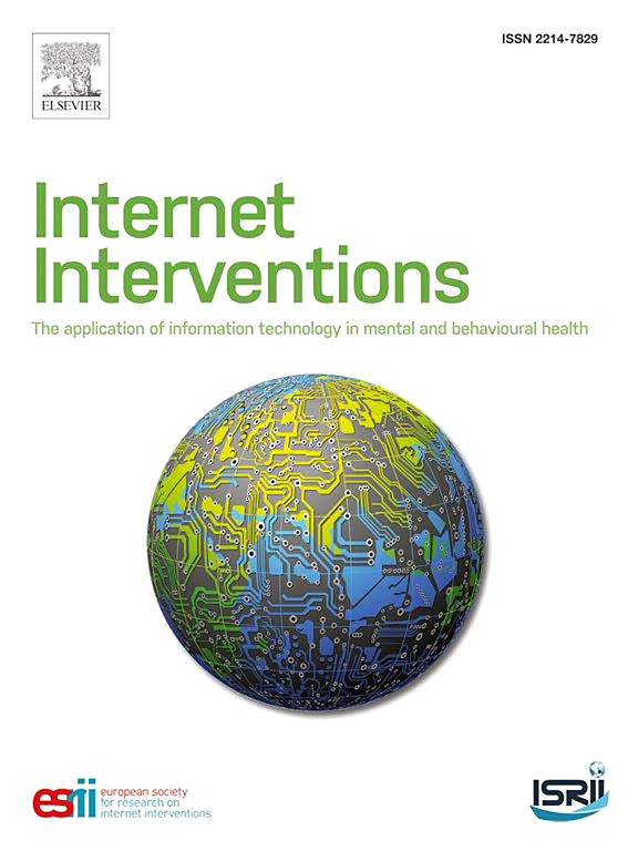 INTERNET INTERVENTIONS-THE APPLICATION OF INFORMATION TECHNOLOGY IN MENTAL AND BEHAVIOURAL HEALTH