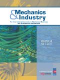 Mechanics and Industry