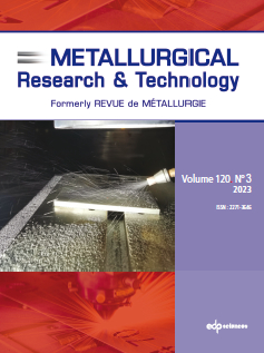 Metallurgical Research and Technology