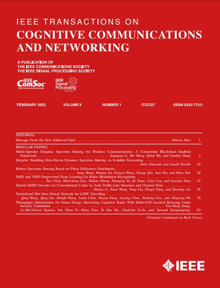 IEEE Transactions on Cognitive Communications and Networking