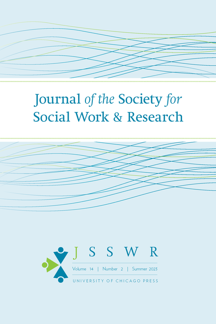 JOURNAL OF THE SOCIETY FOR SOCIAL WORK AND RESEARCH