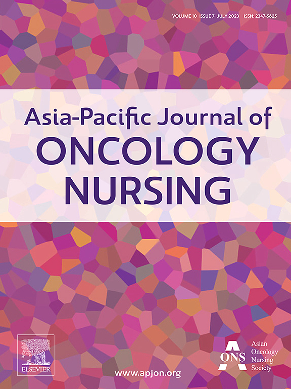 ASIA-PACIFIC JOURNAL OF ONCOLOGY NURSING