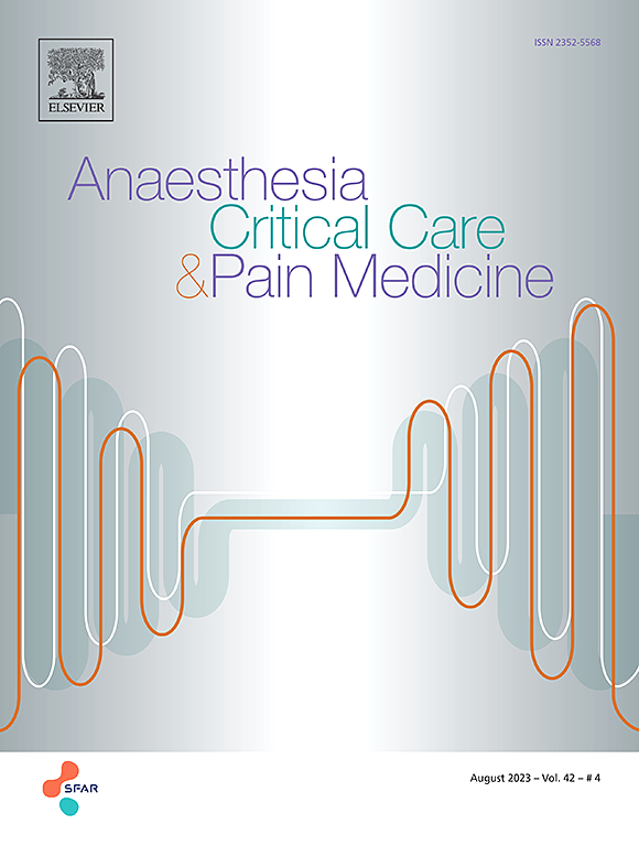 ANAESTHESIA CRITICAL CARE & PAIN MEDICINE