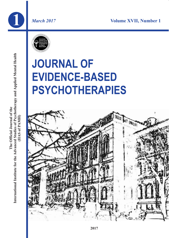 JOURNAL OF EVIDENCE-BASED PSYCHOTHERAPIES