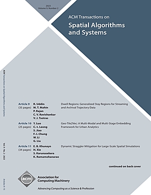 ACM Transactions on Spatial Algorithms and Systems