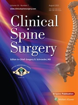 CLINICAL SPINE SURGERY