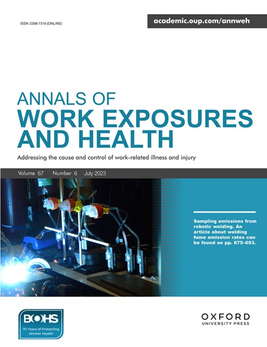 ANNALS OF WORK EXPOSURES AND HEALTH