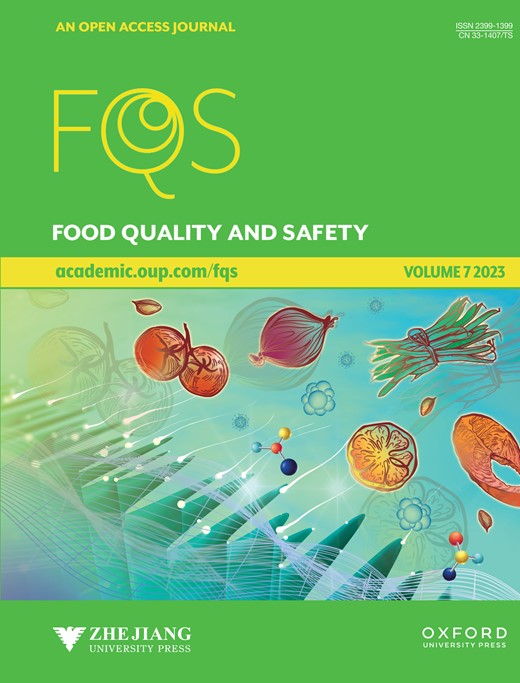 FOOD QUALITY AND SAFETY