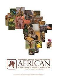 AFRICAN JOURNAL OF WILDLIFE RESEARCH