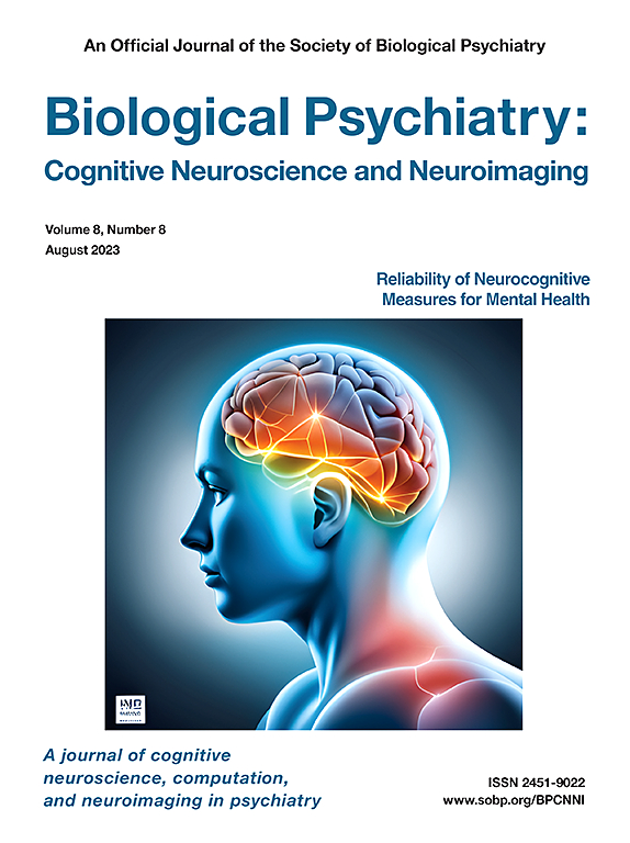 BIOLOGICAL PSYCHIATRY-COGNITIVE NEUROSCIENCE AND NEUROIMAGING