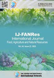 INTERNATIONAL JOURNAL OF AGRICULTURE AND NATURAL RESOURCES