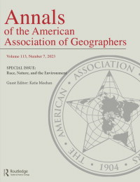 ANNALS OF THE AMERICAN ASSOCIATION OF GEOGRAPHERS