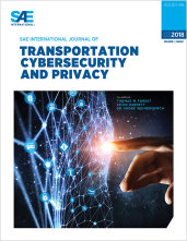 SAE International Journal of Transportation Cybersecurity and Privacy