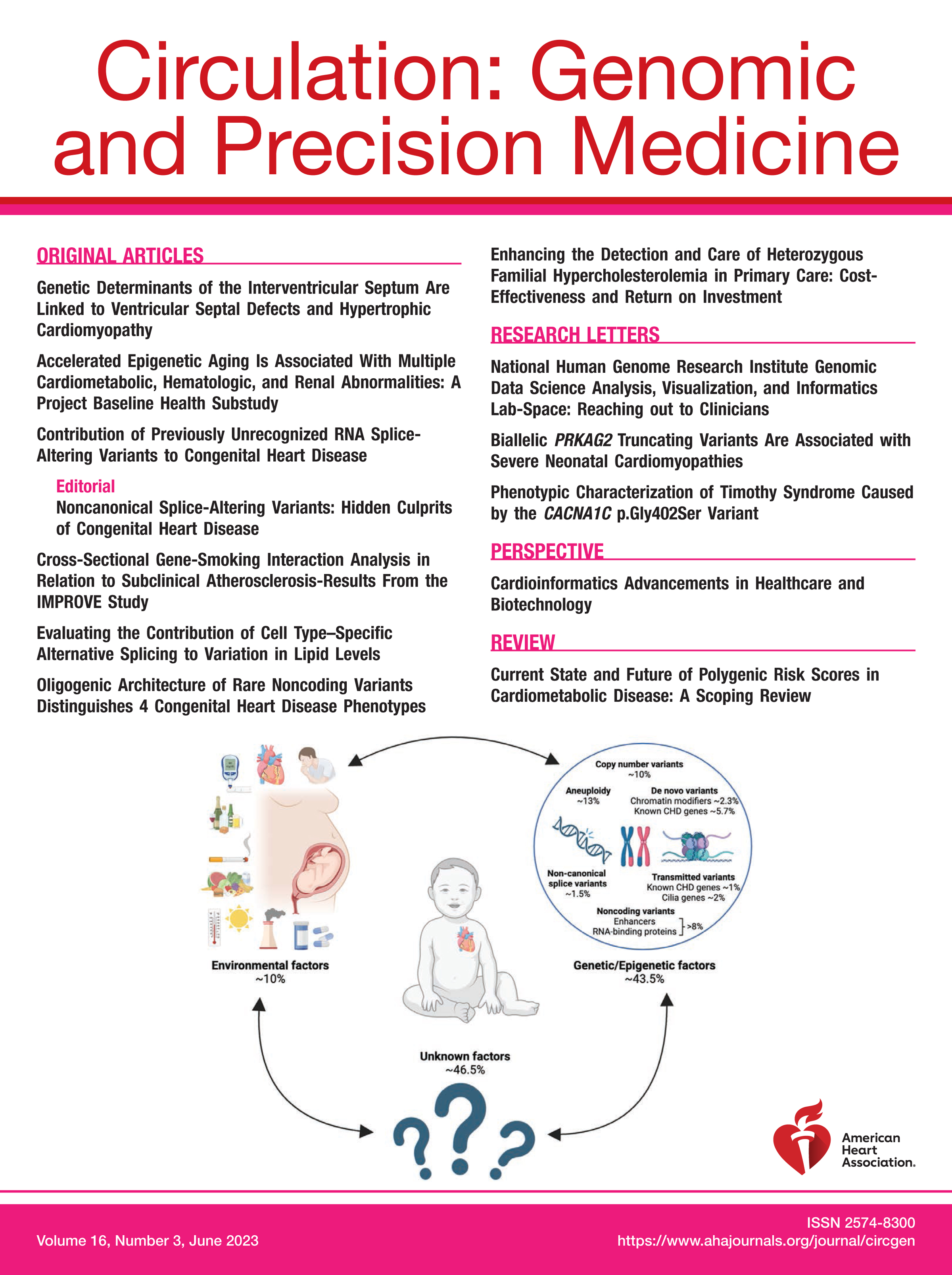 CIRCULATION-GENOMIC AND PRECISION MEDICINE