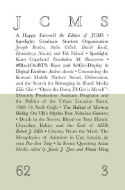 JCMS-JOURNAL OF CINEMA AND MEDIA STUDIES