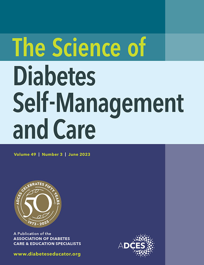 SCIENCE OF DIABETES SELF-MANAGEMENT AND CARE