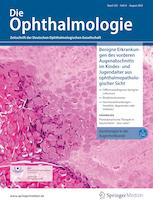OPHTHALMOLOGIE